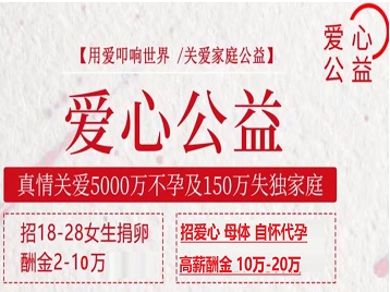 石林捐卵助孕生子 爱心志愿者招募